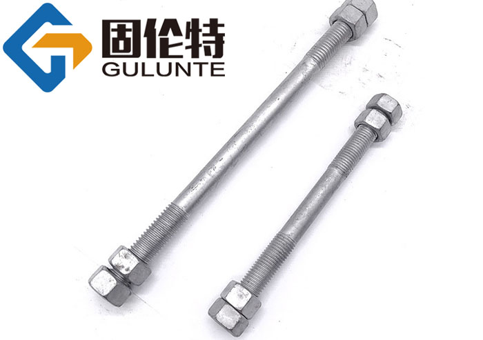 熱鍍鋅雙頭螺栓型號(hào)及規(guī)格尺寸表大全